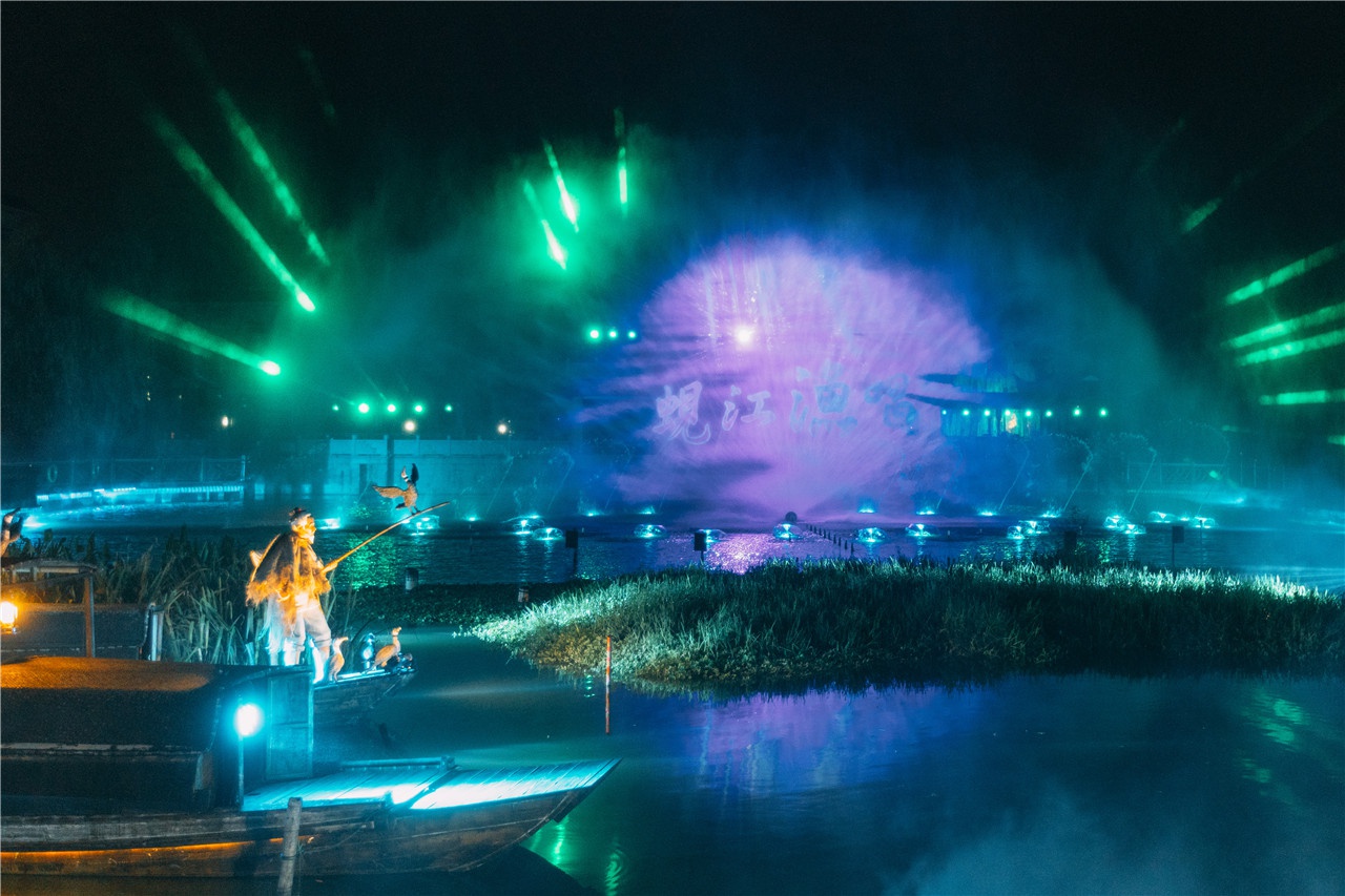 公告｜蚬江湾、南湖湾光影秀暂时停演